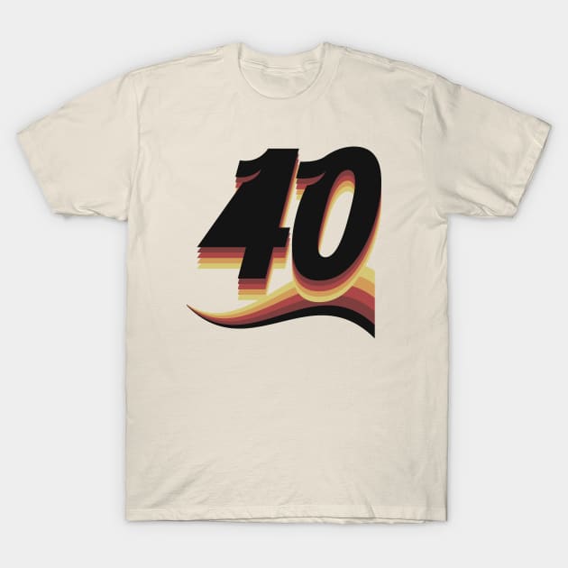 40 Years Old T-Shirt by CTShirts